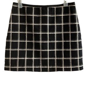 Madewell Double Window Pane Skirt